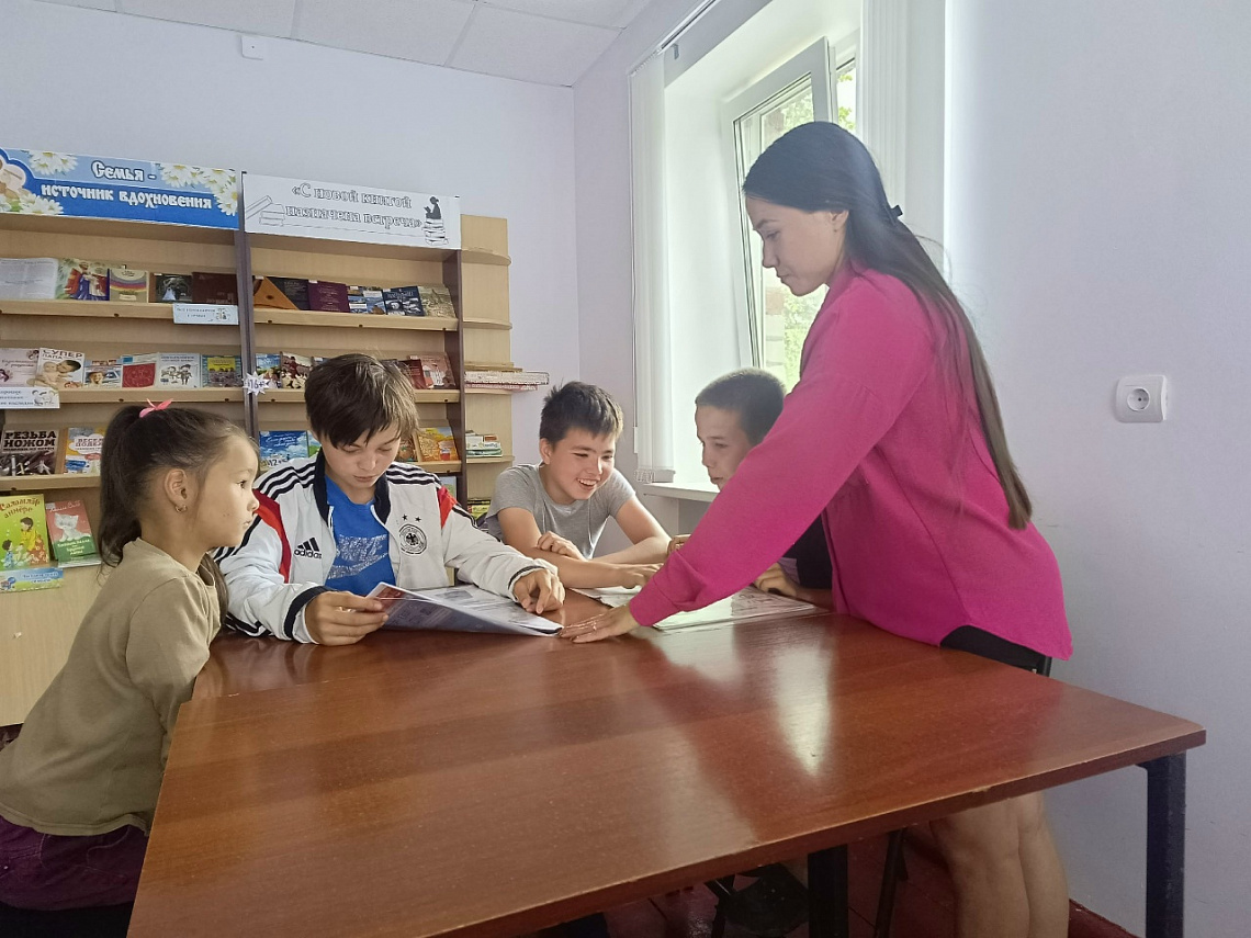 Профилактическое мероприятие «Безопасное лето» в Большекарачкинской сельской библиотеке